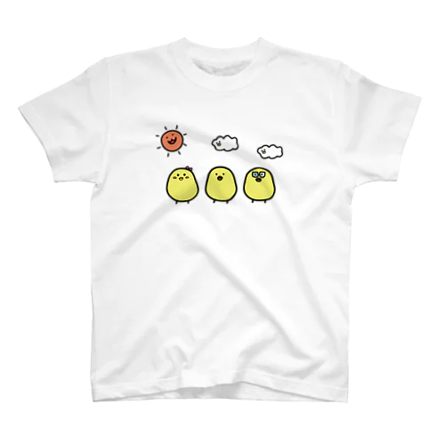 ひよこさんカフェ スタンダードTシャツ