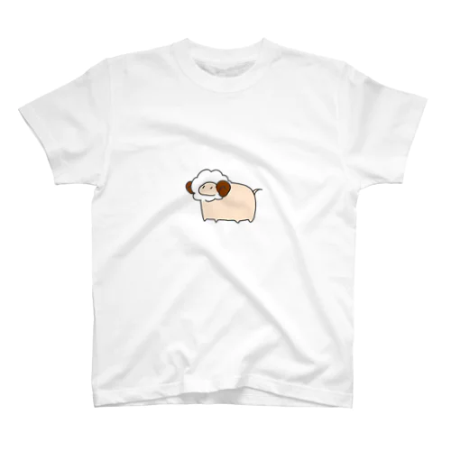 毛刈られひつじ Regular Fit T-Shirt