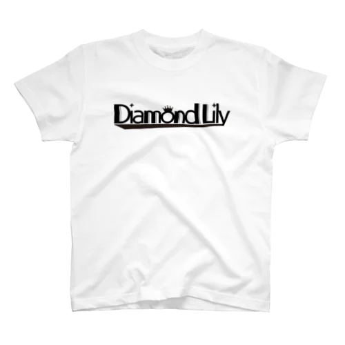 Diamond Lily(黒文字Ver) スタンダードTシャツ