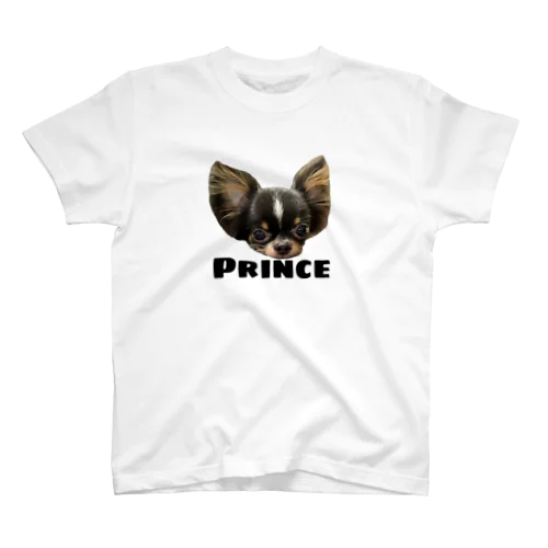 PRINCE  チワワ　ホワイト スタンダードTシャツ