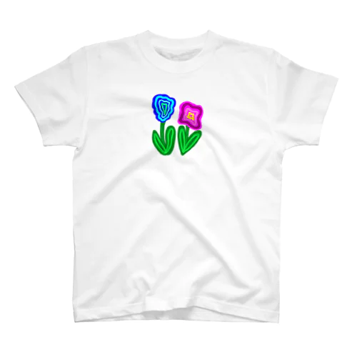 花 Regular Fit T-Shirt