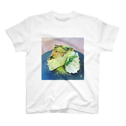 抹茶チーズケーキ　プリントTシャツ Regular Fit T-Shirt