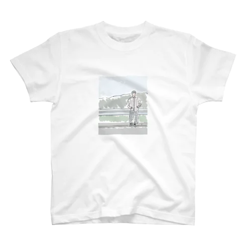 幼馴染の地元での絵 Regular Fit T-Shirt