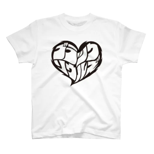 BS-A-BLACK HEART スタンダードTシャツ