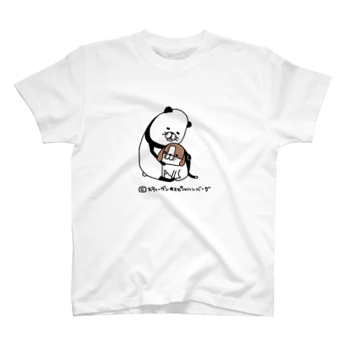 パンダと犬 スタンダードTシャツ