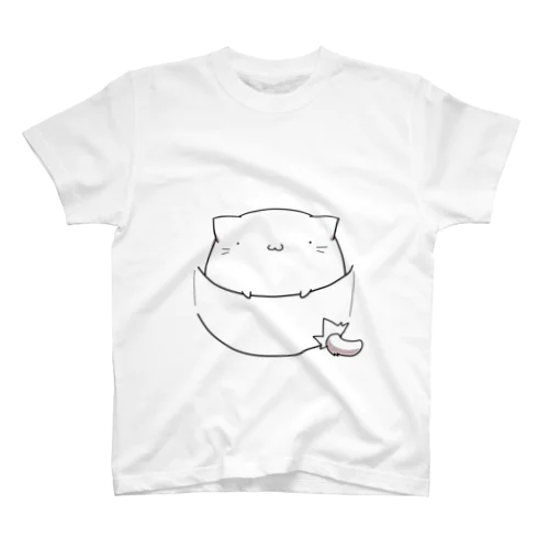 ポケットinしぃねこ Regular Fit T-Shirt