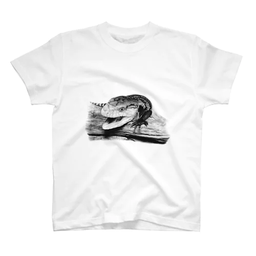 アオジタトカゲ | Tiliqua gigas Regular Fit T-Shirt