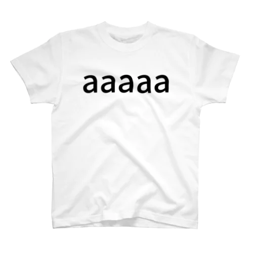 aaaaa Regular Fit T-Shirt