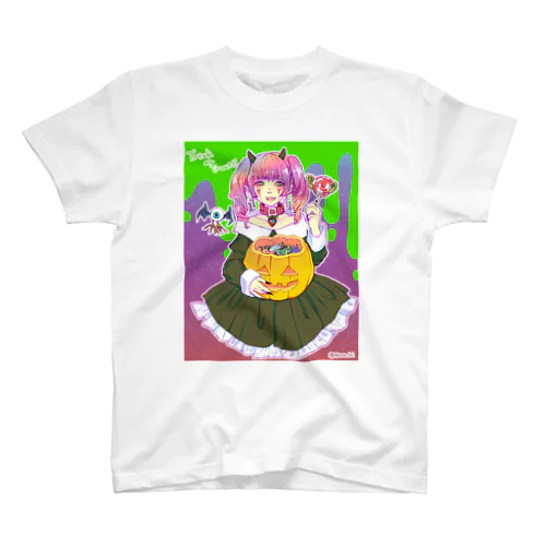 ハロウィンツノ娘 スタンダードTシャツ