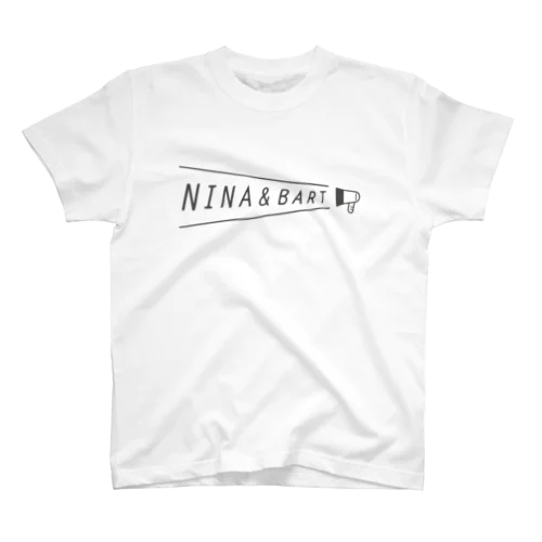 【nina&bart】スピーカー（GY） Regular Fit T-Shirt