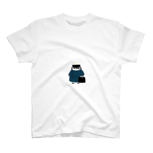 雨衣ペンギン Regular Fit T-Shirt