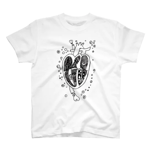 fancy heart beating Regular Fit T-Shirt