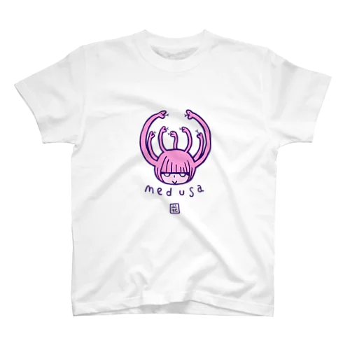 メデューサシリーズ〜ピンク２ Regular Fit T-Shirt