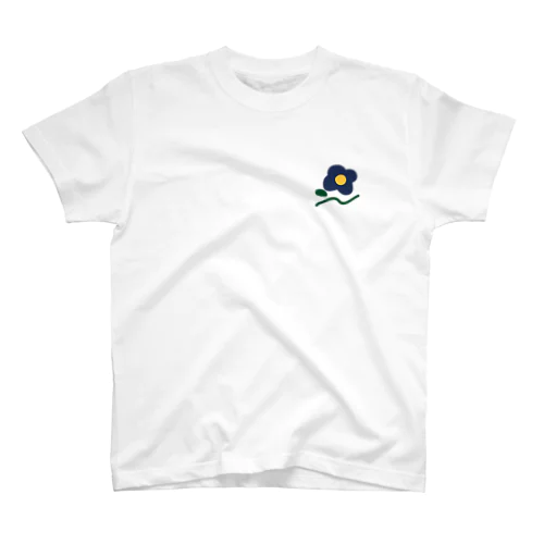 なつかしいきもちになる花 Regular Fit T-Shirt