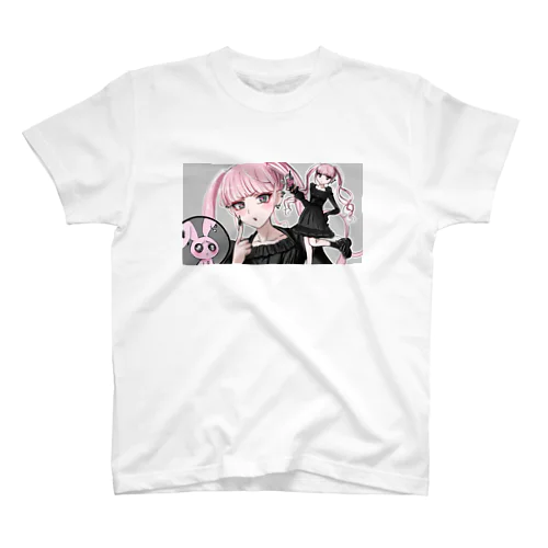 うさしん　擬人化うさぎメス Regular Fit T-Shirt