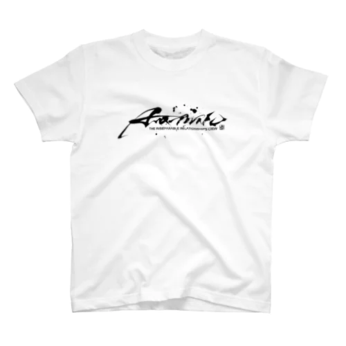 アマテラス【天照】Tシャツ黒字 Regular Fit T-Shirt
