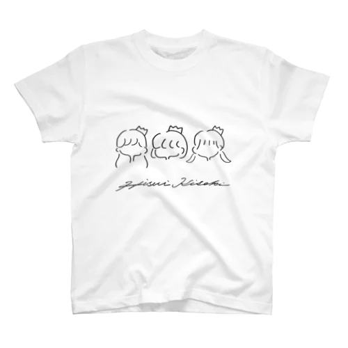 生誕Tシャツグッズ メンバーシルエット スタンダードTシャツ