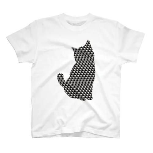 黒猫千鳥 Regular Fit T-Shirt