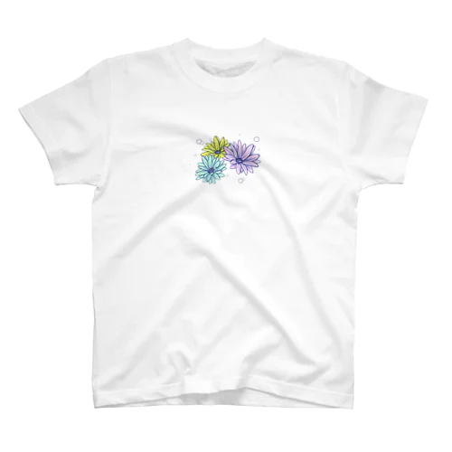 bubbles&flowers スタンダードTシャツ