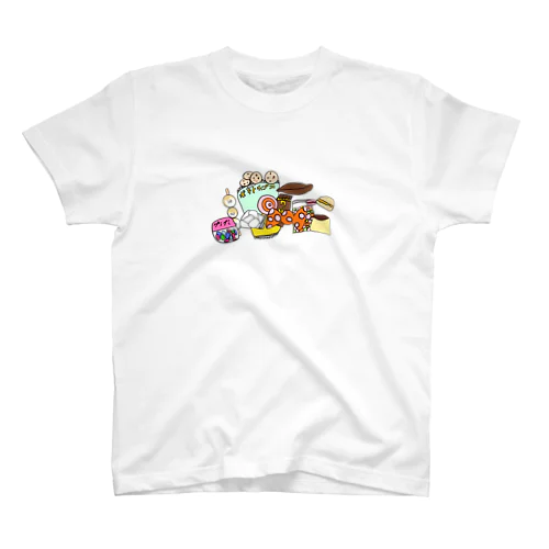 なかよしなお菓子たち Regular Fit T-Shirt