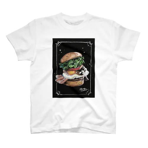 チョークアート・ハンバーガー スタンダードTシャツ