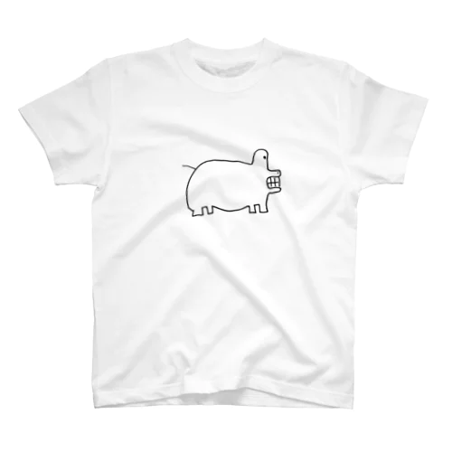 THE　ヒポポタマス（カバ） Regular Fit T-Shirt