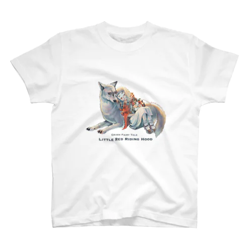 オオカミと赤ずきんちゃん Regular Fit T-Shirt