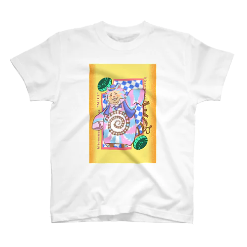 チェシャ猫 Regular Fit T-Shirt
