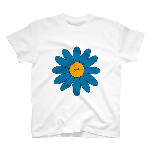 blue flower  スタンダードTシャツ