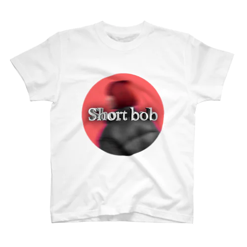 Short bob PINK スタンダードTシャツ