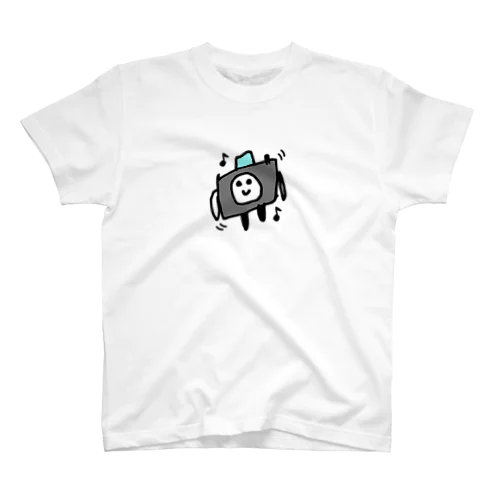 左利きカメラくん スタンダードTシャツ