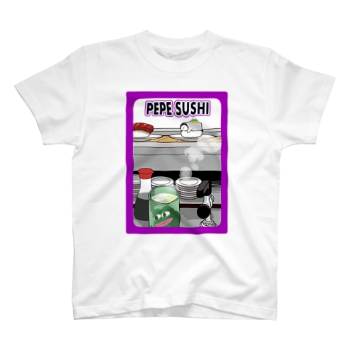 RarePepe【PEPE SUSHI】 Regular Fit T-Shirt