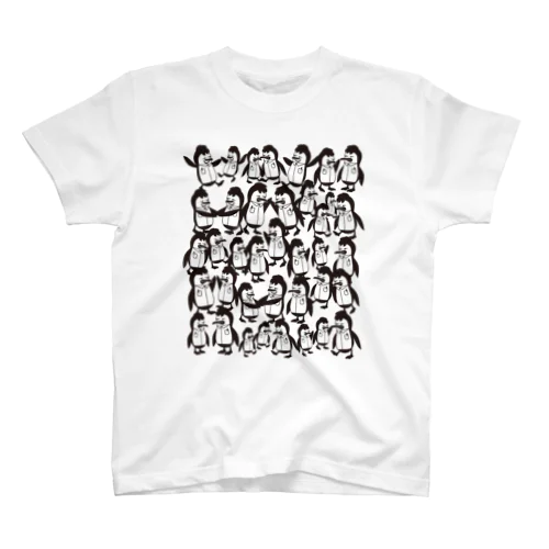 ペンギン PENGUIN 集合プリント Regular Fit T-Shirt