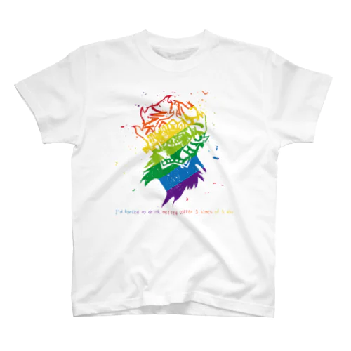 ENMA RAINBOW T-shirts Regular Fit T-Shirt