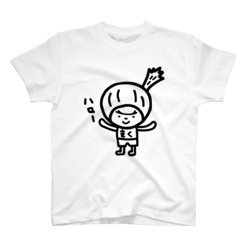 おしゃべりきくのひとりごと　ハローきく スタンダードTシャツ