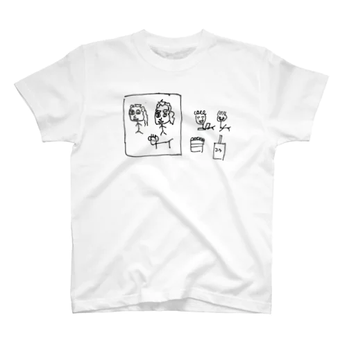 ポップコーンをほおばって❗ Regular Fit T-Shirt