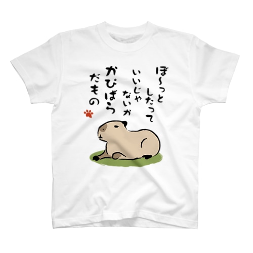 かぴばらだもの① Regular Fit T-Shirt