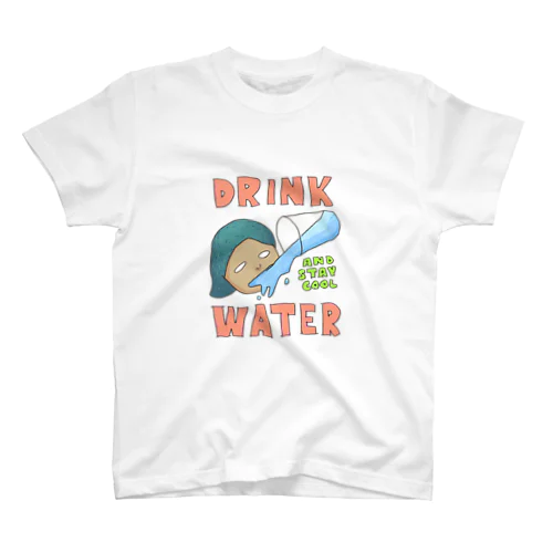 水飲んでクール Regular Fit T-Shirt