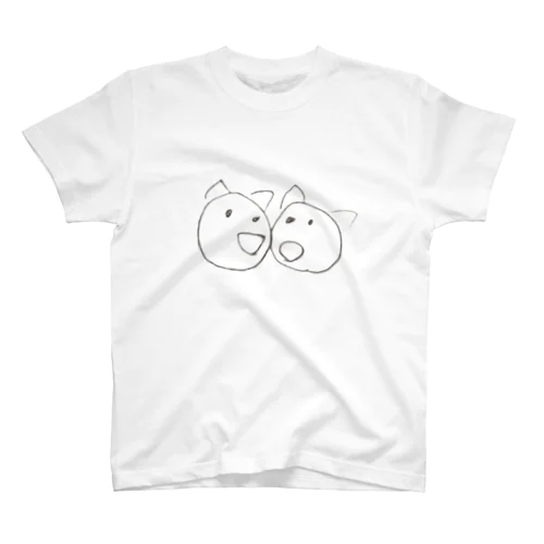 2ひきのねこ Regular Fit T-Shirt