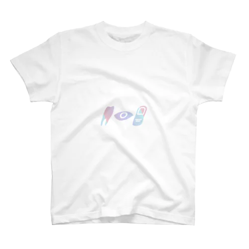 iboibo (pink-blue:02) スタンダードTシャツ