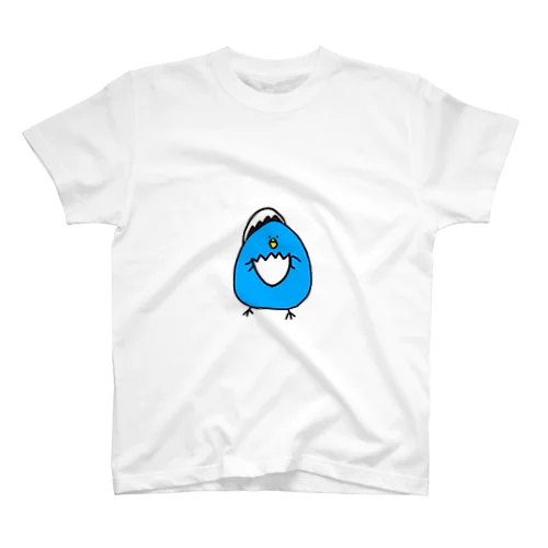 幸せの青いヒナ Regular Fit T-Shirt