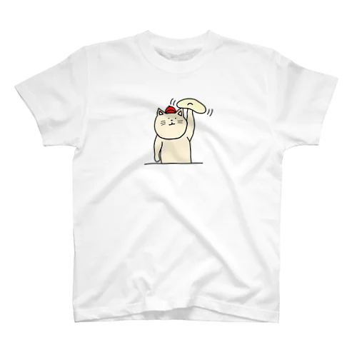 ピザ屋さんねこ スタンダードTシャツ