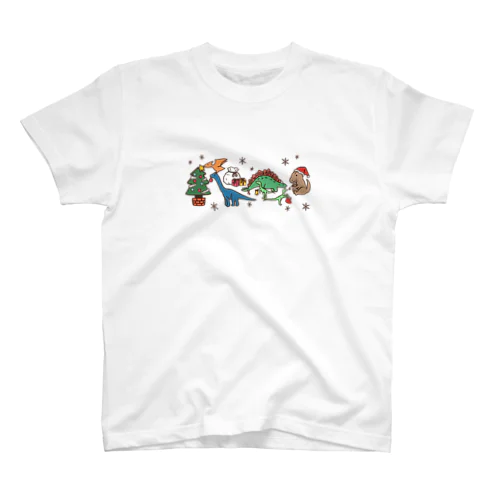 恐竜たちのクリスマス スタンダードTシャツ