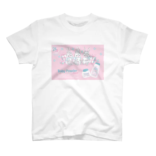 baby powder bunnies スタンダードTシャツ