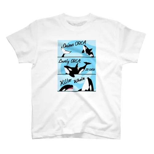シャチたち Regular Fit T-Shirt