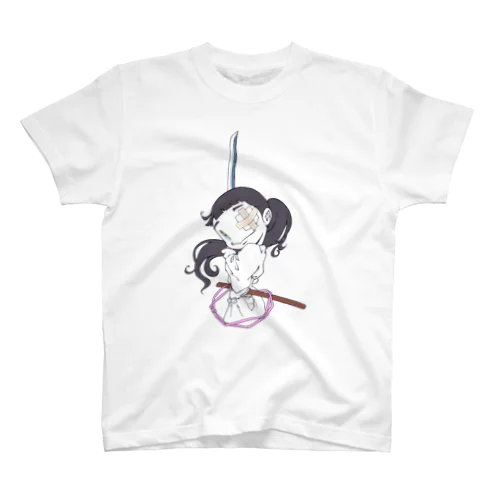 Samurai-girl jyube  Regular Fit T-Shirt