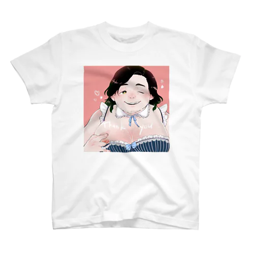 女装デブ男子 スタンダードTシャツ