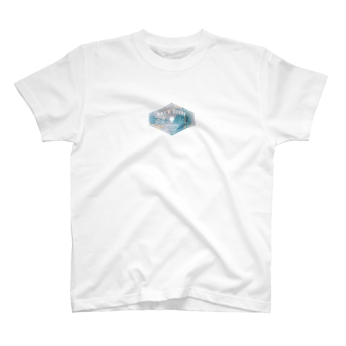 Blue Rose | wavy blue  Regular Fit T-Shirt