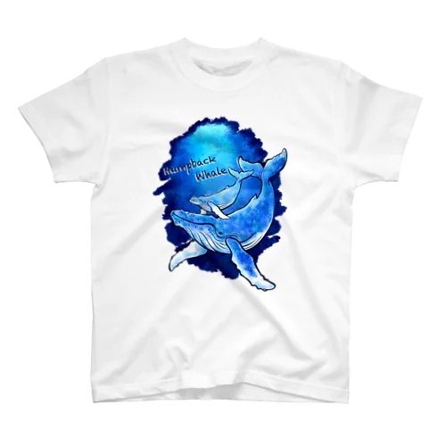 Humpback Whale ザトウクジラ Regular Fit T-Shirt