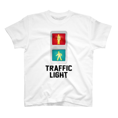 TRAFFIC LIGHT-信号機- Regular Fit T-Shirt